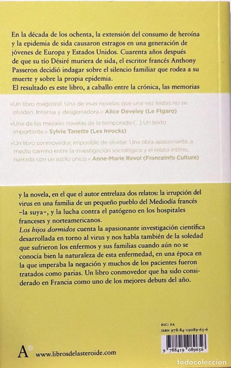 Libros: Los hijos dormidos, Anthony Passeron, Libros de Asteroide - Foto 2