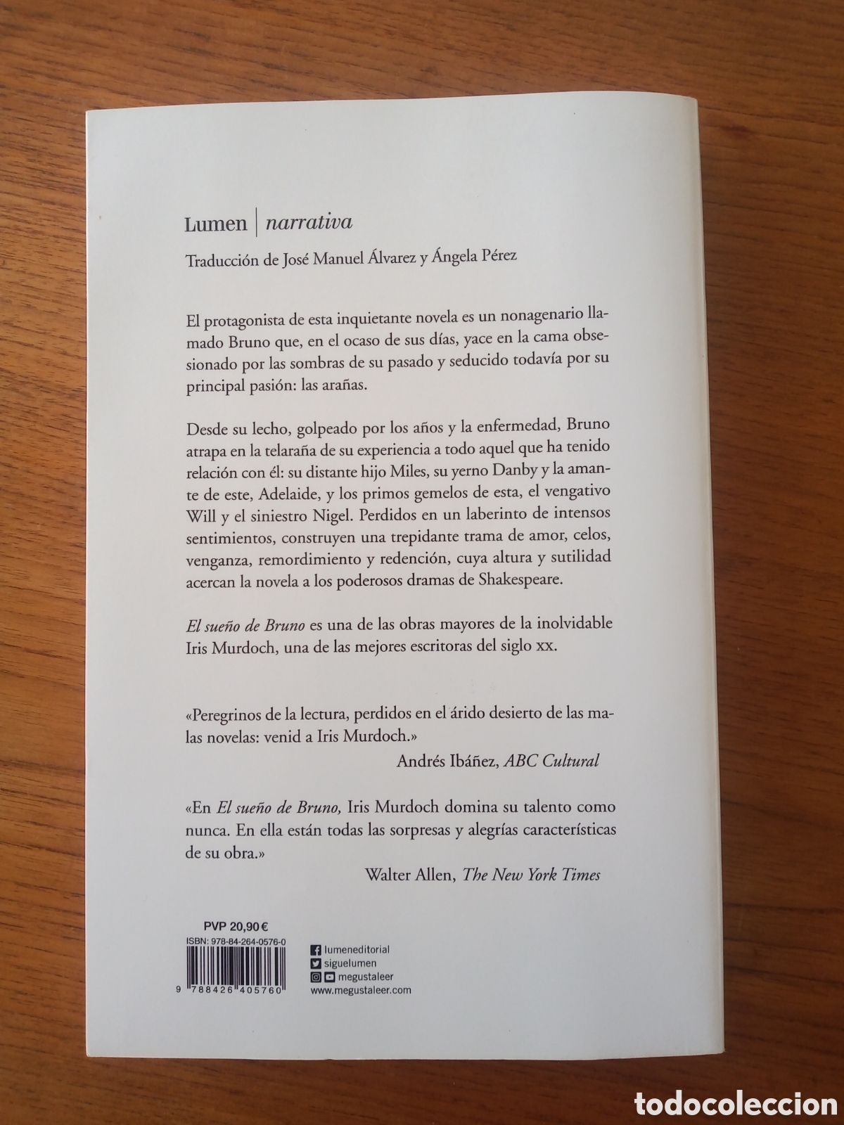 Libros: El sue&ntilde;o de Bruno, de Iris Murdoch (ed. Lumen) - Foto 2