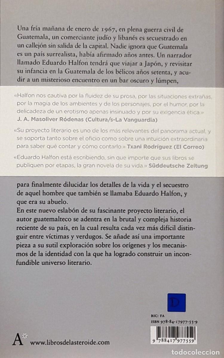 Libros: Canci&oacute;n, Eduardo Halfon, Libros del Asteroide - Foto 2