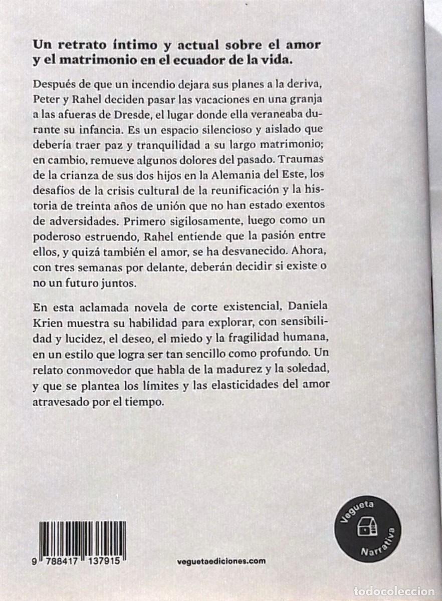 Libros: El fuego, Daniela Krien, Vegueta - Foto 2
