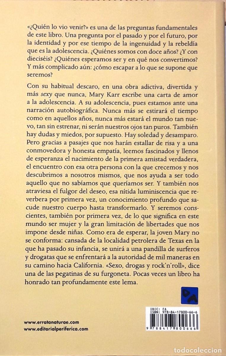Libros: LA FLOR, MARY KARR, ERRATA NATURAE - Foto 2