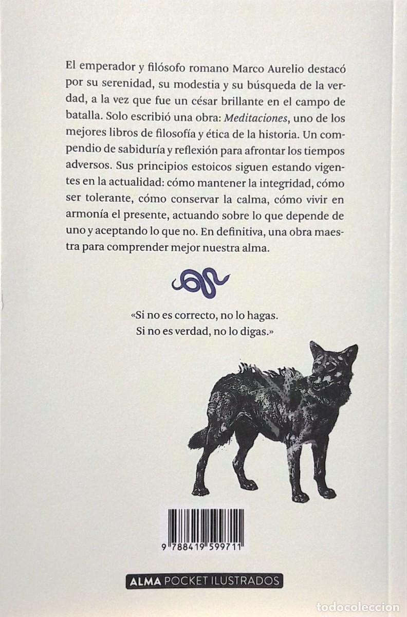Libros: MEDITACIONES, MARCO AURELIO, EDITORIAL ALMA - Foto 2