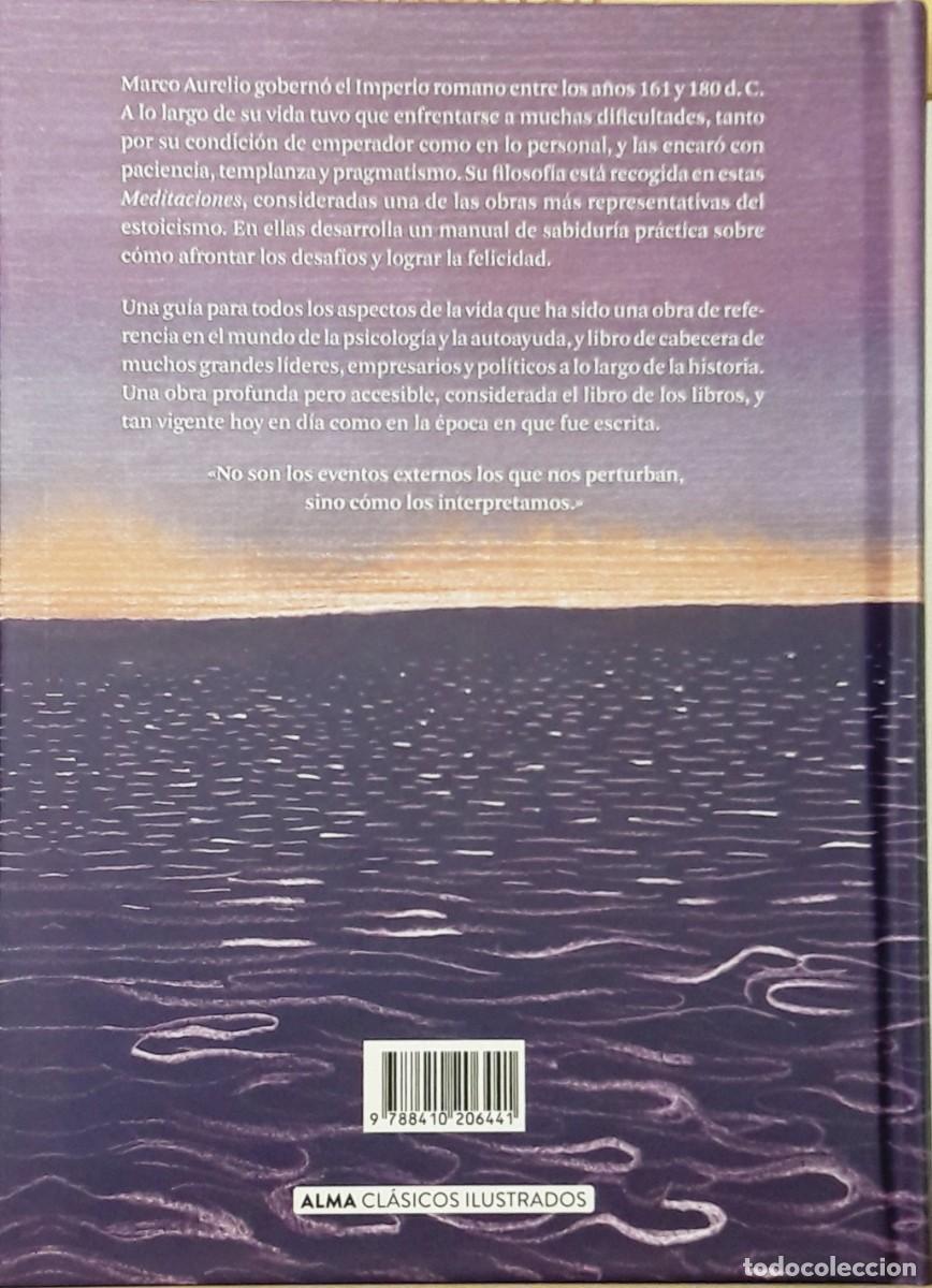 Libros: MEDITACIONES, MARCO AURELIO, EDITORIAL ALMA - Foto 2