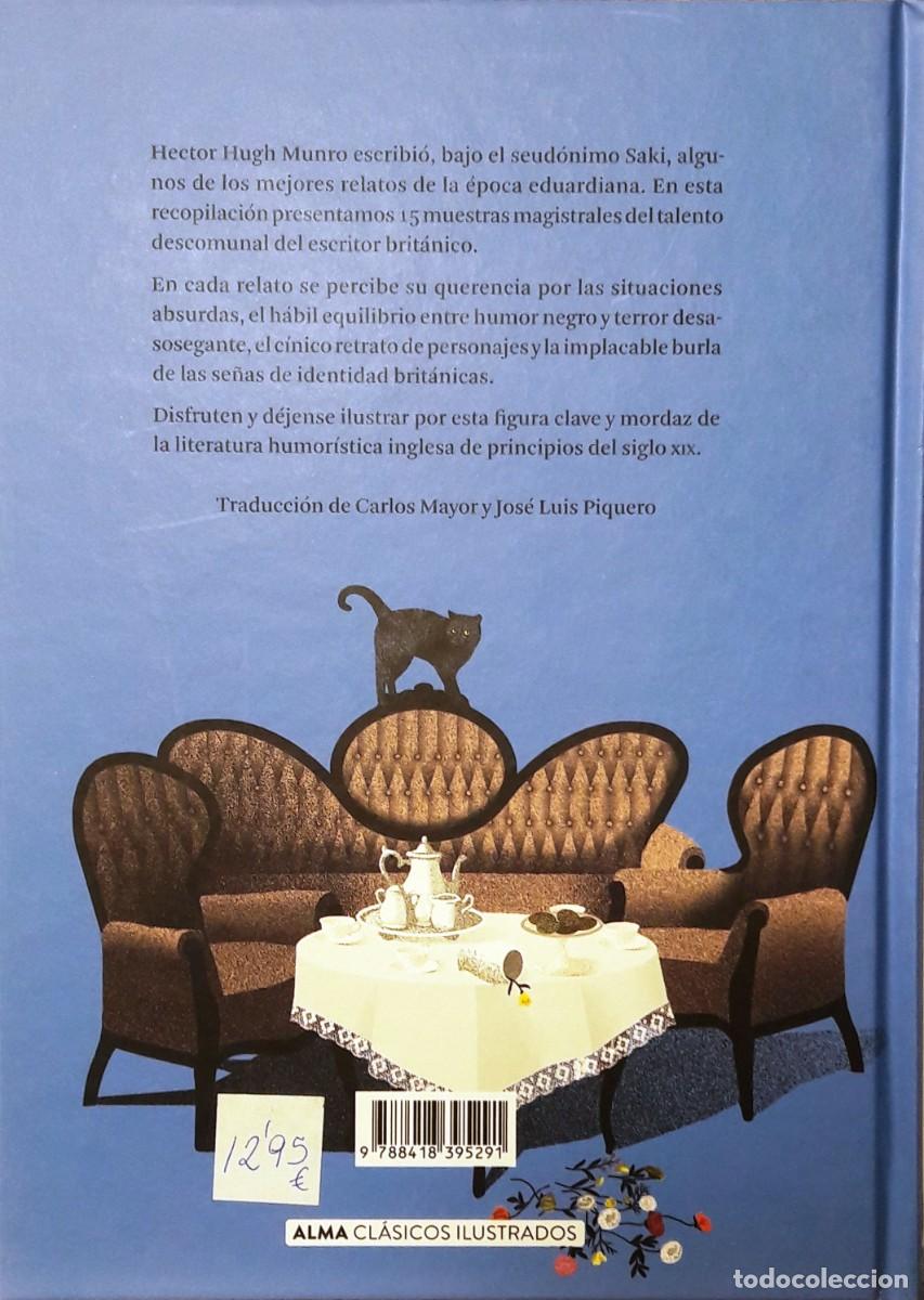 Libros: CUENTOS ILUSTRES SAKI, EDITORIAL ALMA - Foto 2