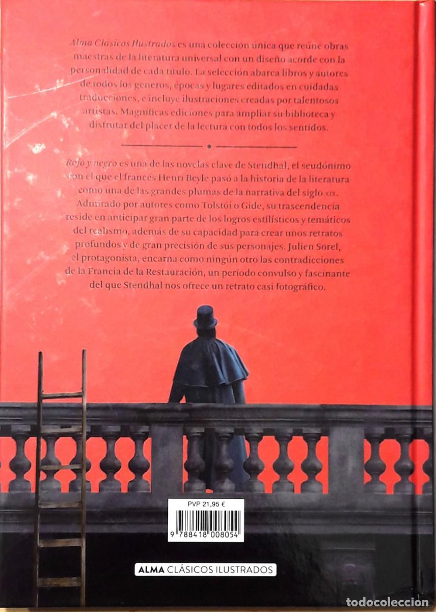 Libros: ROJO Y NEGRO, STENGHAL, EDITORIAL ALMA - Foto 2