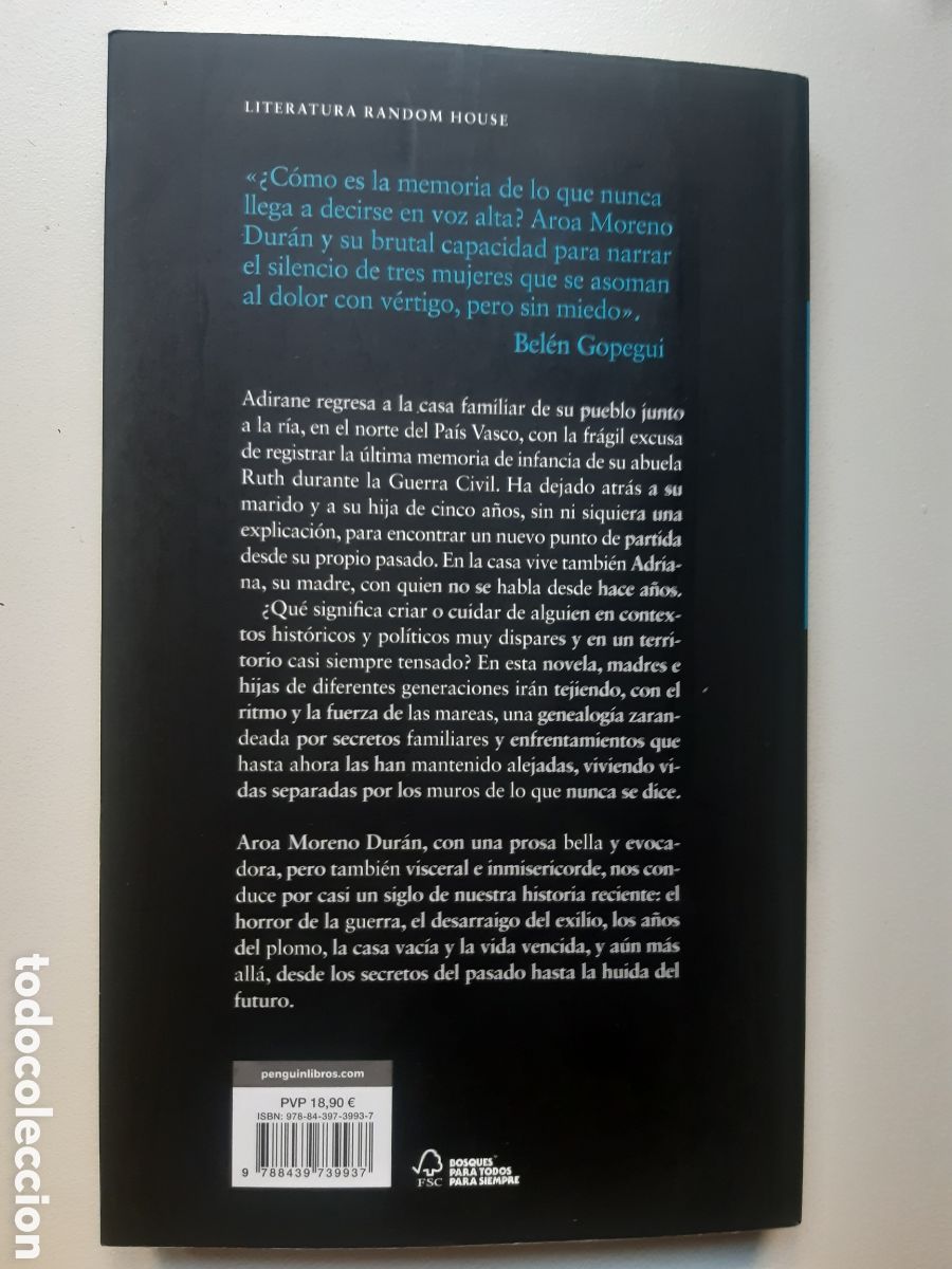 Libros: La Bajamar (random House). Aroa Moreno Dur&aacute;n - Foto 2