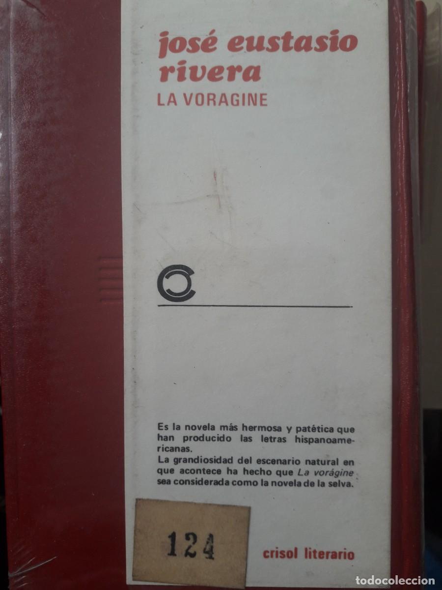 Libros: la voragine Jos&eacute; Eustasio Rivera -PRECINTADO- - Foto 1