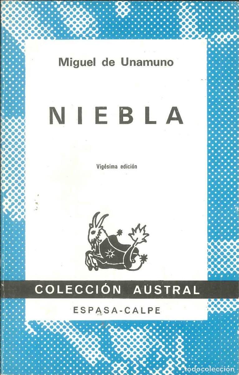 Libros: NIEBLA- MIGUEL DE UNAMUNO - Foto 1