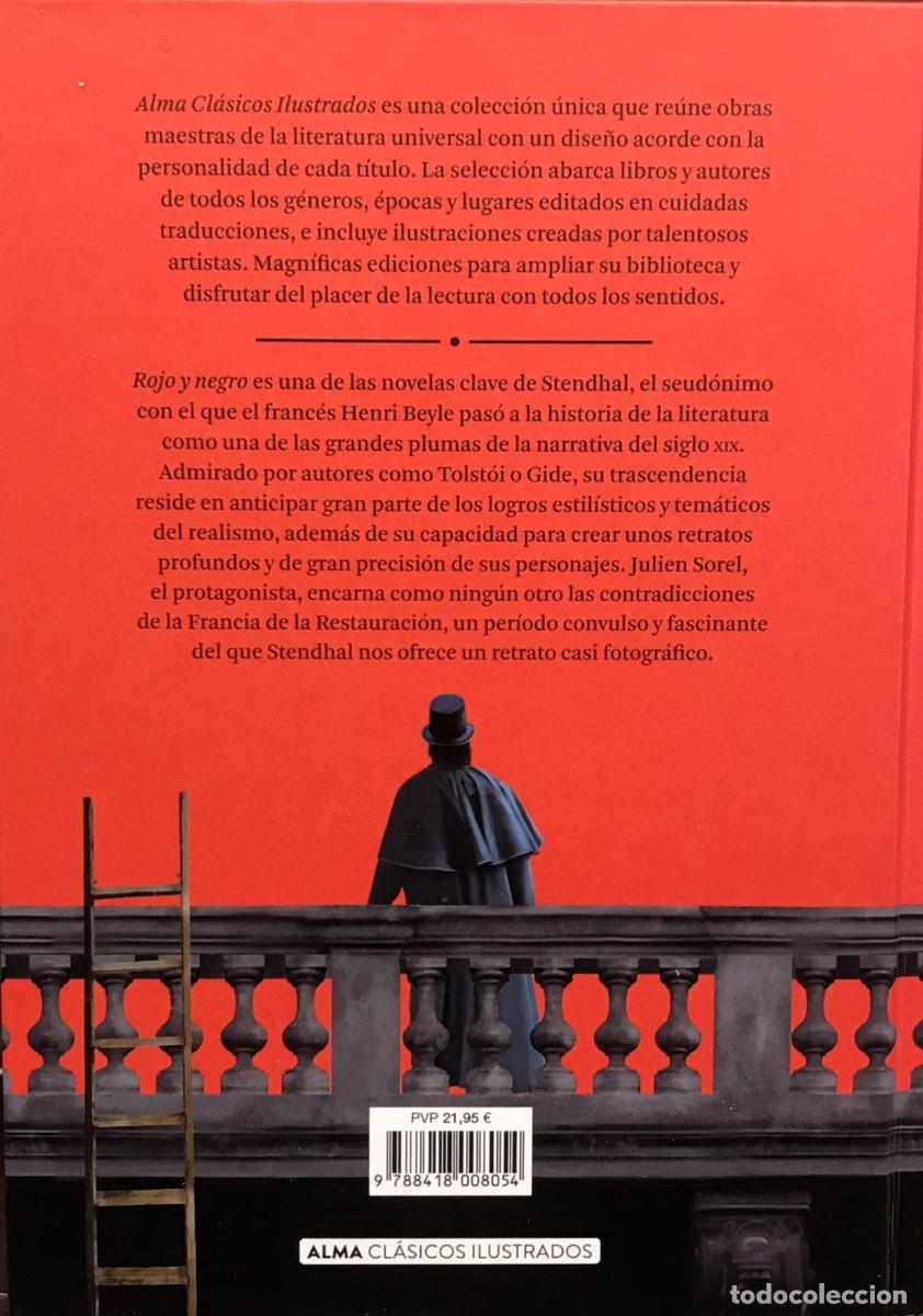 Libros: ROJO Y NEGRO, STENDHAL, EDITORIAL ALMA - Foto 2