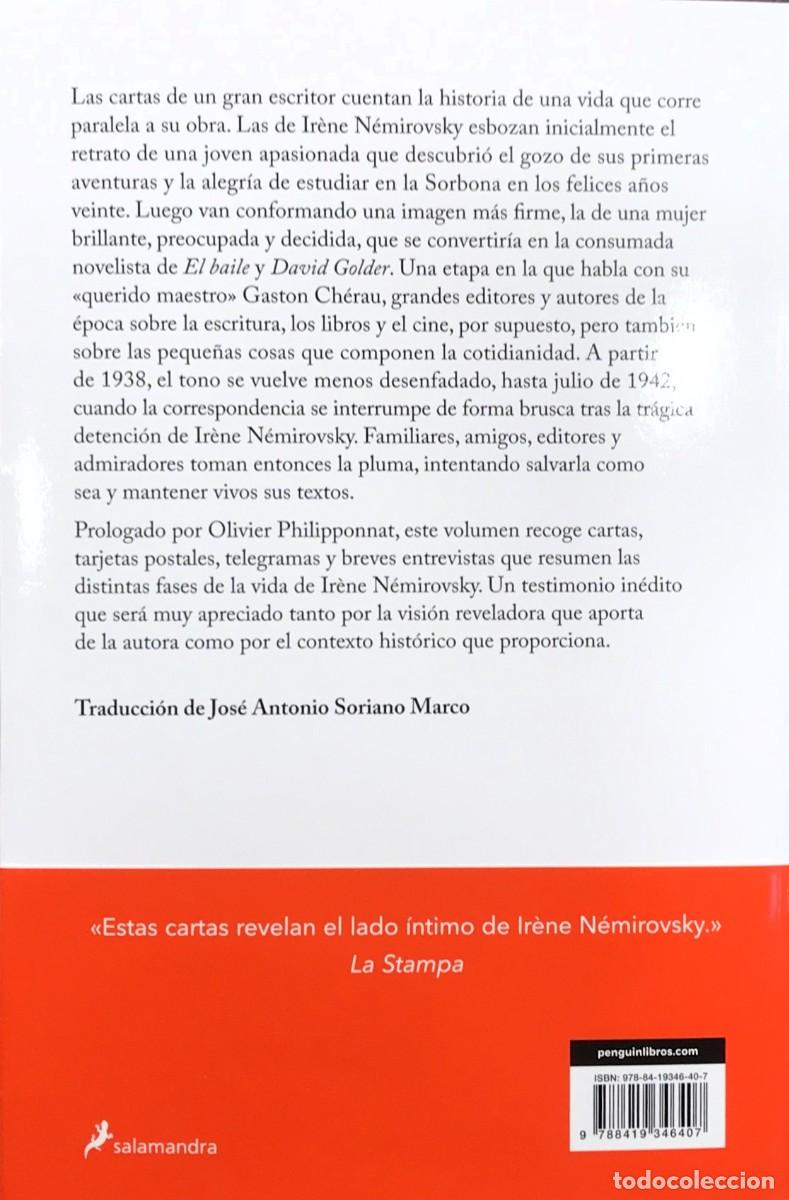 Libros: CARTAS DE UNA VIDA, IR&Egrave;NE N&Eacute;MIROVSKI, SALAMANDRA - Foto 2