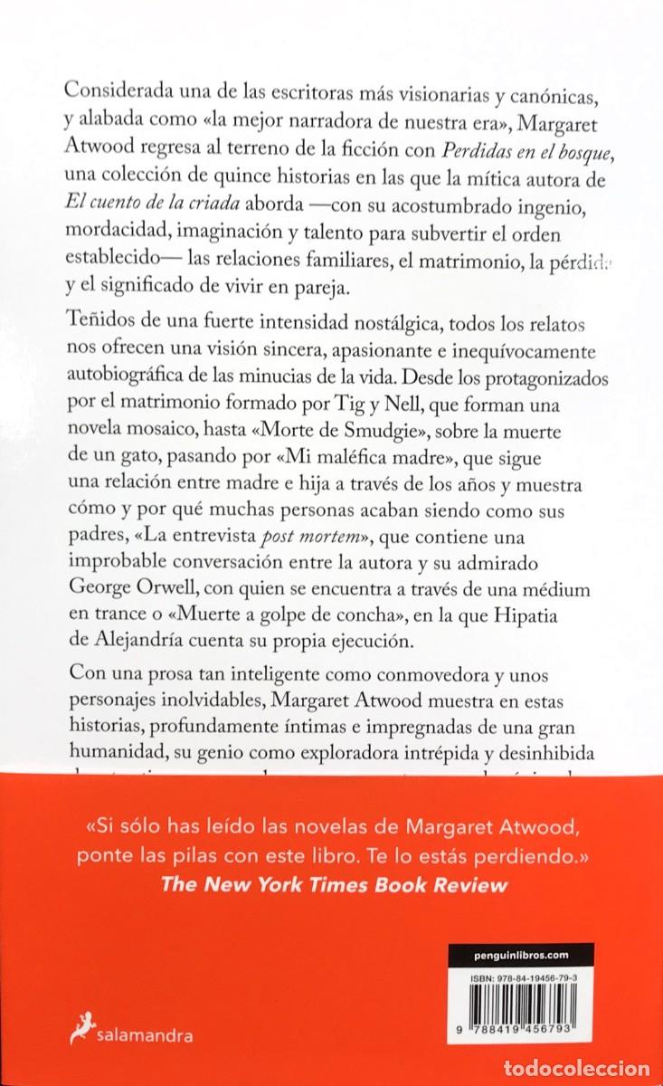 Libros: PERDIDAS EN EL BOSQUE, MARGARET ATWOOD, SALAMANDRA - Foto 2