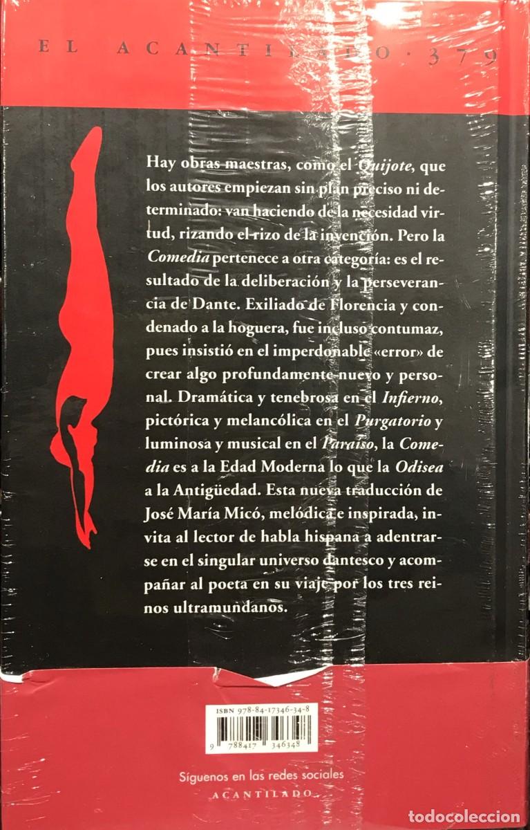 Libros: Comedia, Dante Alighieri, Acantilado - Foto 2