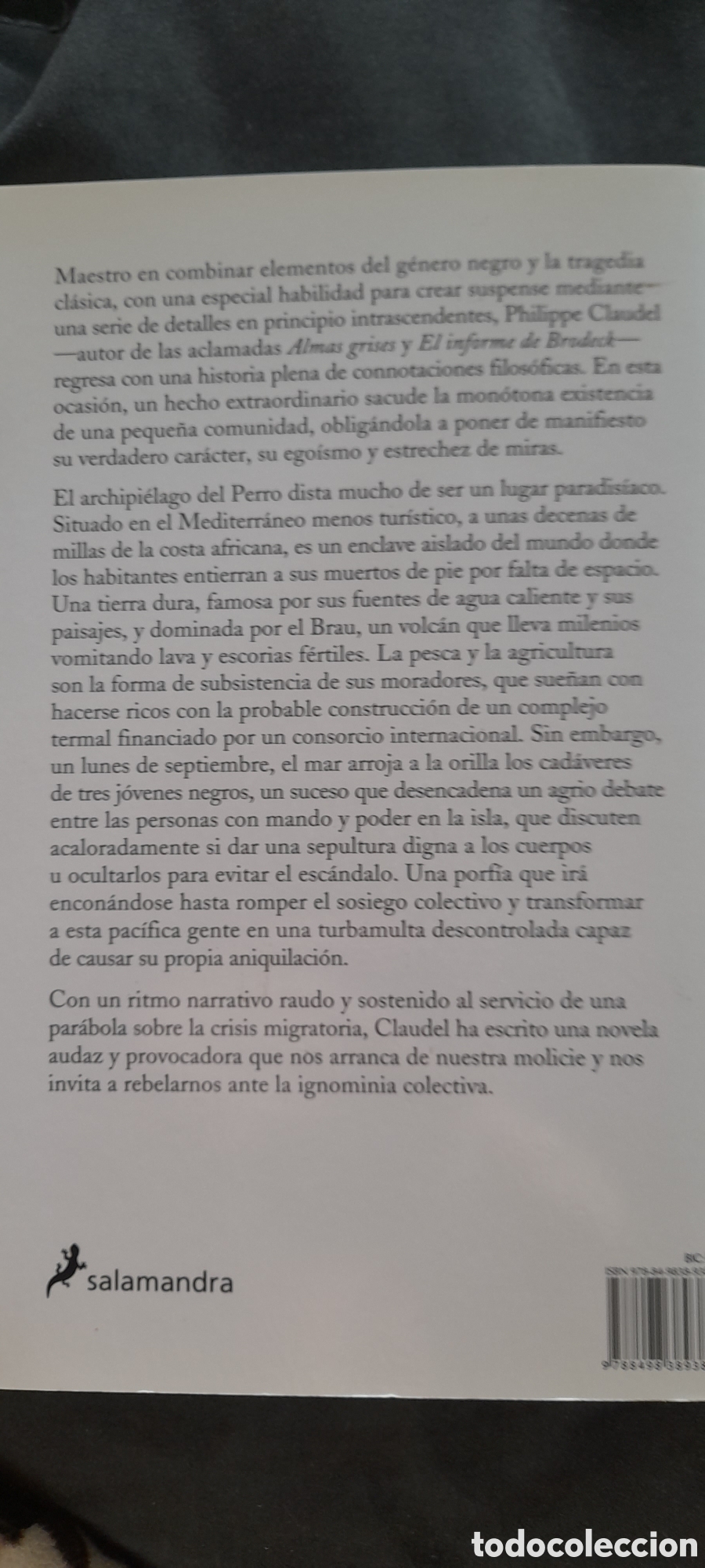 Libros: El archipi&eacute;lago del perro. Philippe Claudel - Foto 2
