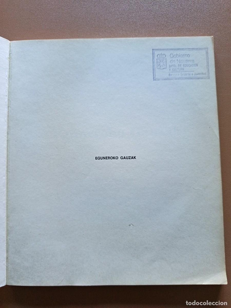 Libros: EGUNEROKO GAUZAK-N&ordm;-1 - Foto 2