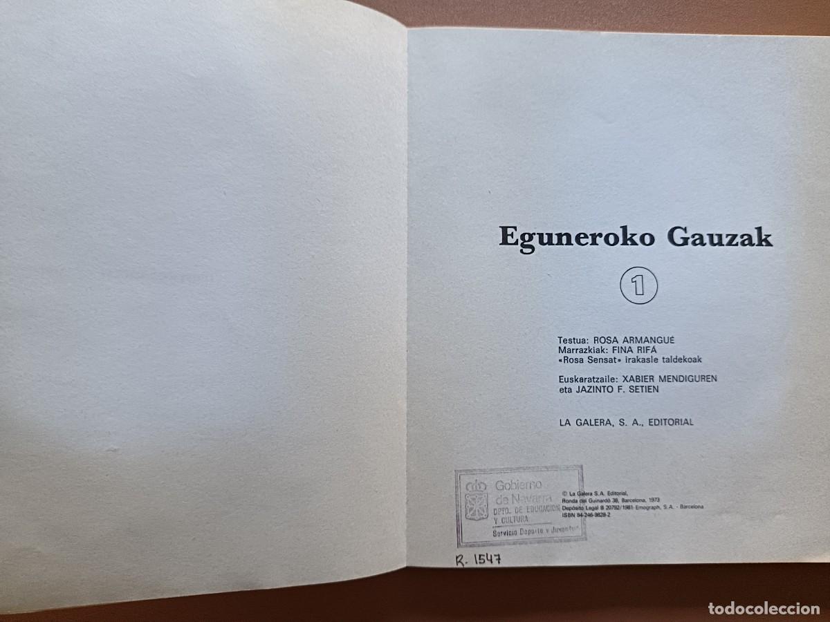 Libros: EGUNEROKO GAUZAK-N&ordm;-1 - Foto 3