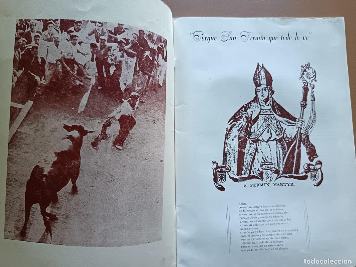 Libros: EL ENCIERRO DE LOS TOROS- SAN FERM&Iacute;N. 1953 - Foto 2