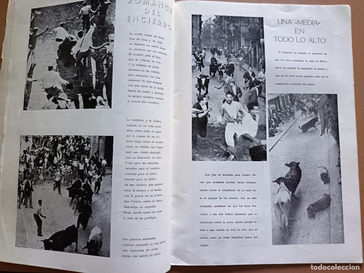 Libros: EL ENCIERRO DE LOS TOROS- SAN FERM&Iacute;N. 1953 - Foto 4