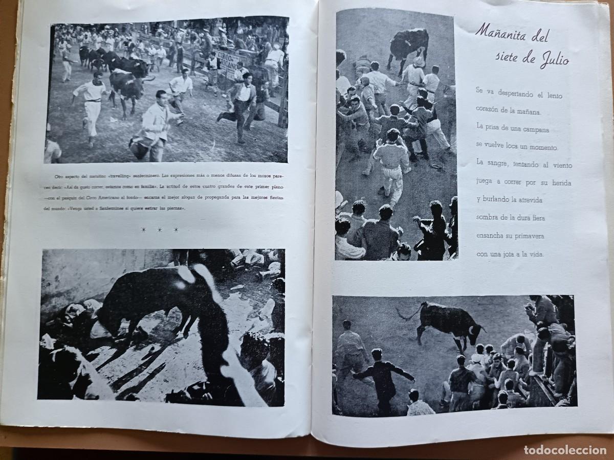 Libros: EL ENCIERRO DE LOS TOROS- SAN FERM&Iacute;N. 1953 - Foto 9