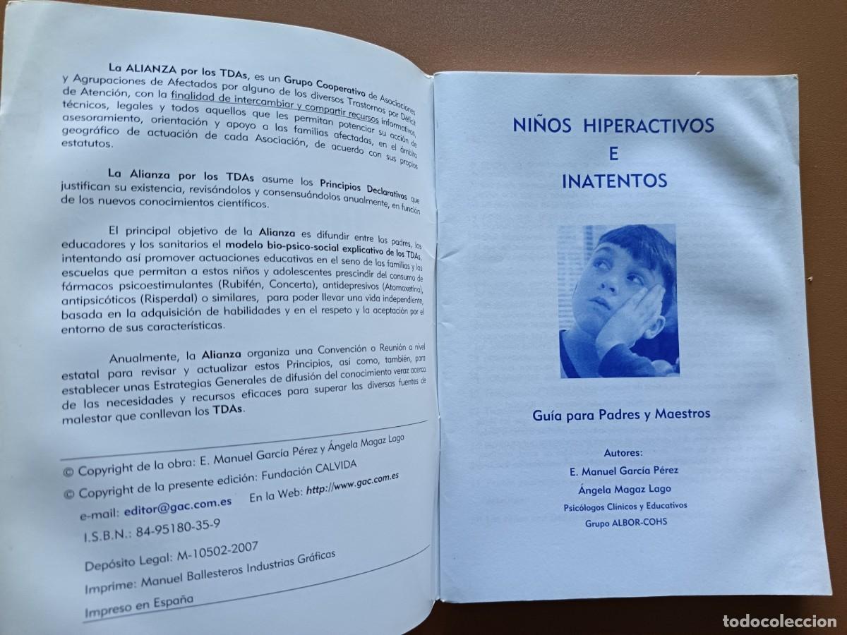 Libros: HIPERACTIVOS E INATENTOS - Foto 2