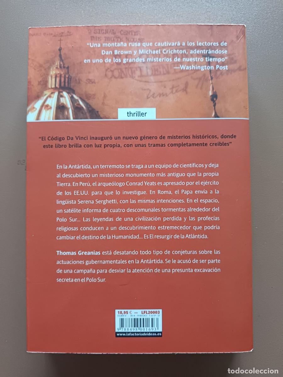 Libros: EL RESURGIR DE LA ATL&Aacute;NTIDA- THOMAS GREANIAS - Foto 2