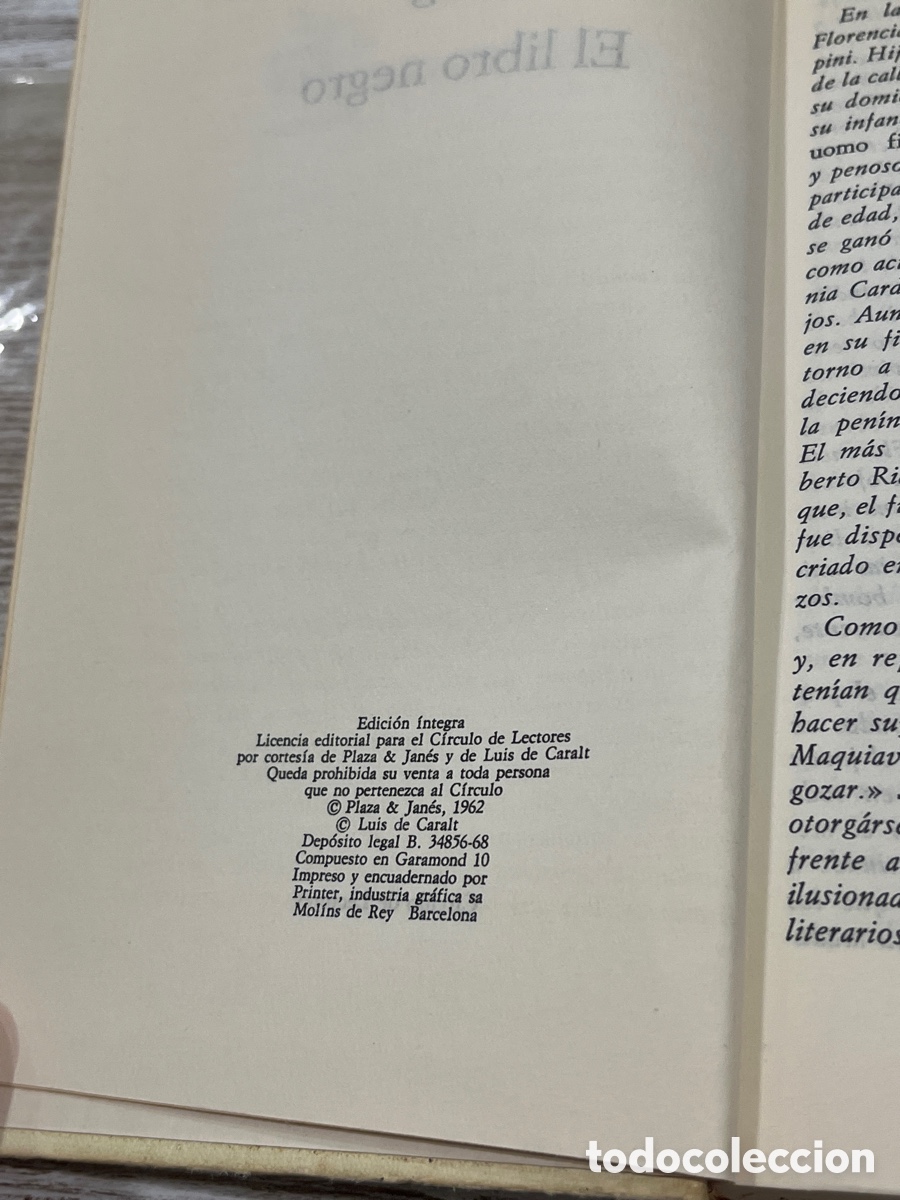 Libros: El Libro Negro | Giovanni Papini 1962 - Foto 3
