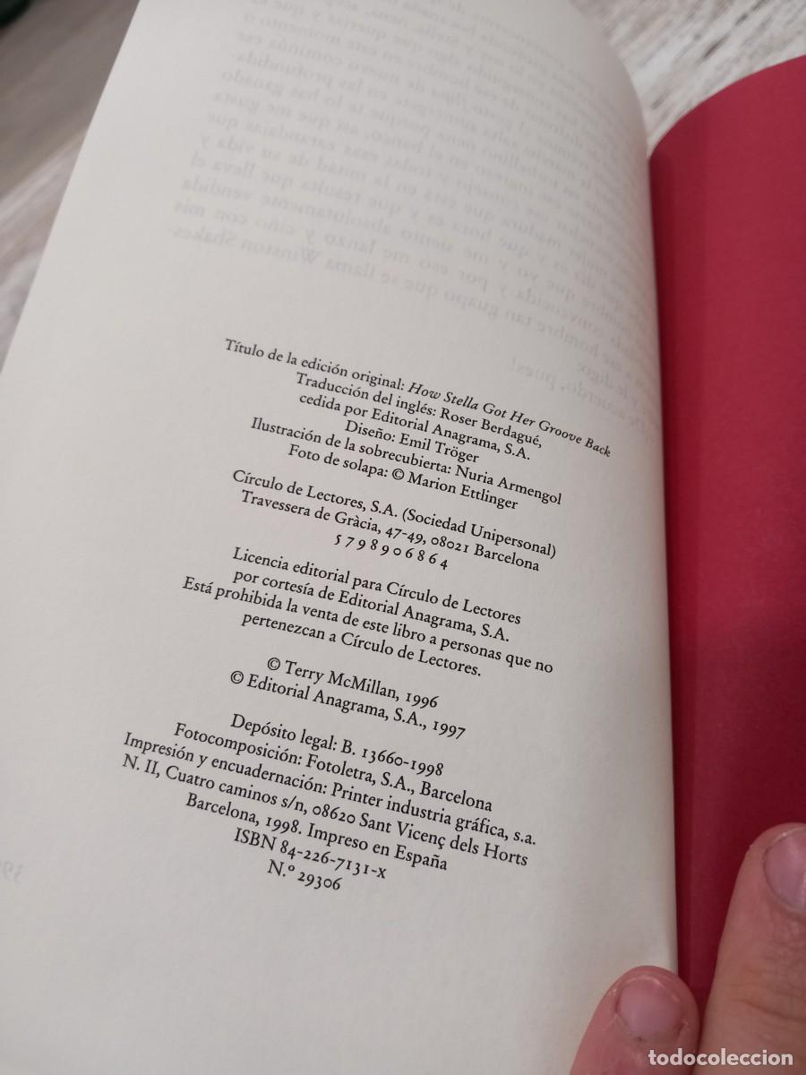 Libros: Libro De c&oacute;mo Stella recobro la marcha terry mcmillan - Foto 3