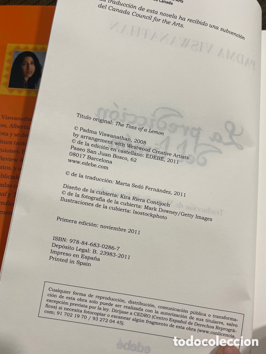 Libros: La Predicci&oacute;n del Lim&oacute;n | Padma Viswanathan | edebe - Foto 3