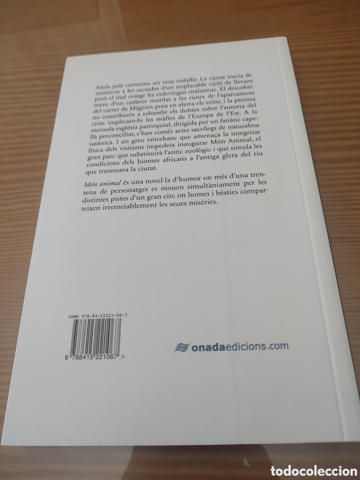 Libros: Libro &rdquo; MON ANIMAL &rdquo; de Jordi Colonques &rdquo; ,como nuevo - Foto 2