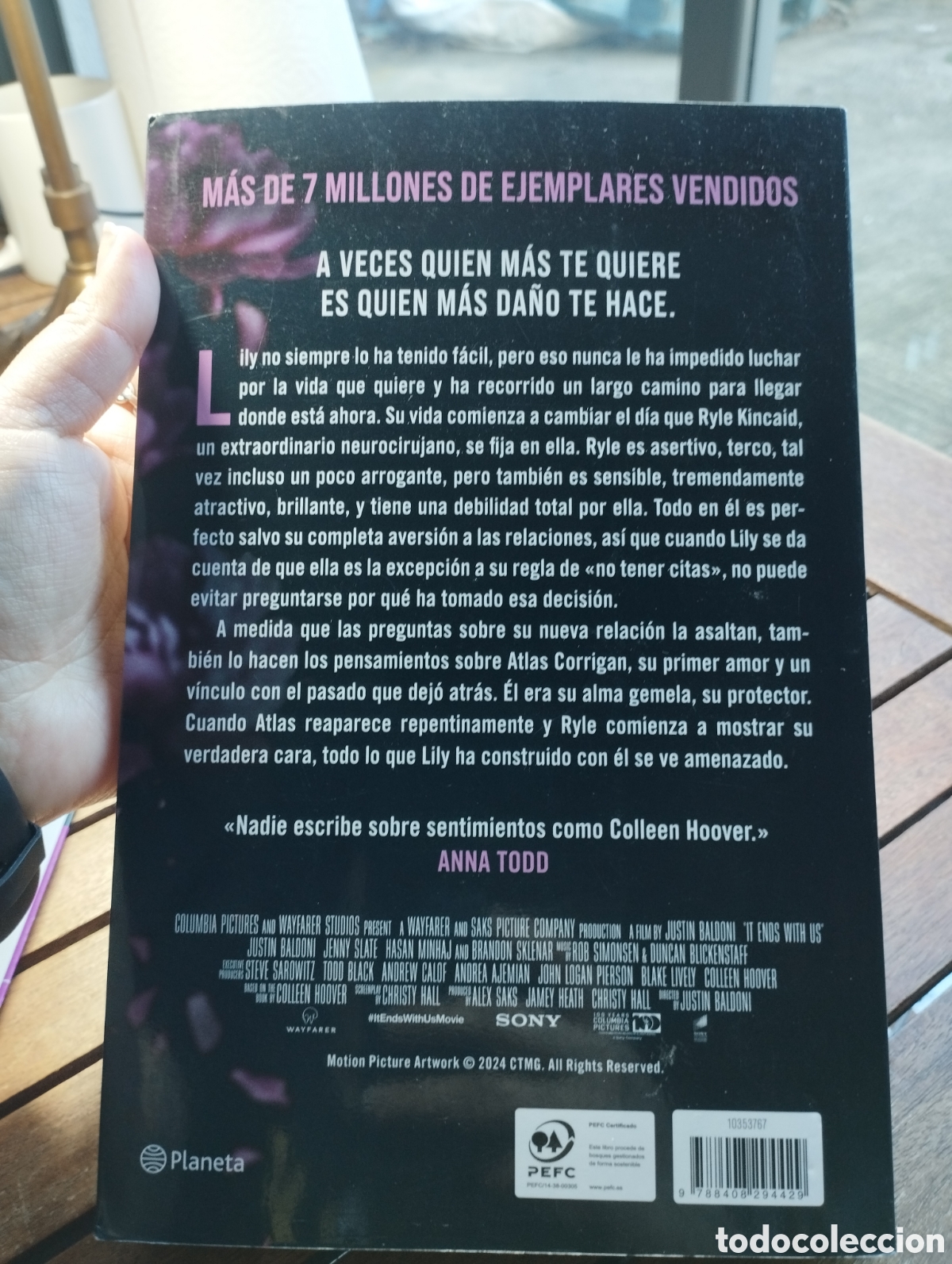 Libros: Romper el c&iacute;rculo (It Ends with Us) Ed. Pel&iacute;cula PLANETA 2024 - Foto 2