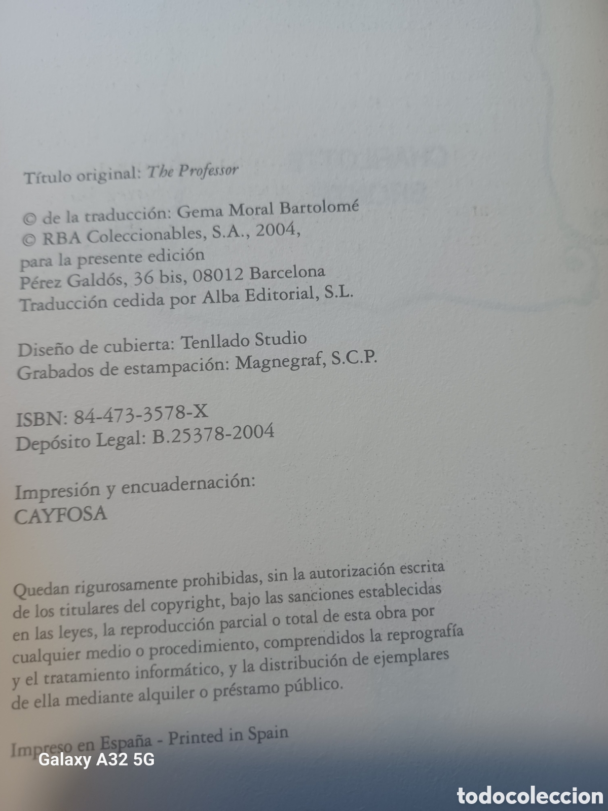 Libros: Barybook 337. El profesor charlote bronte RBA - Foto 3