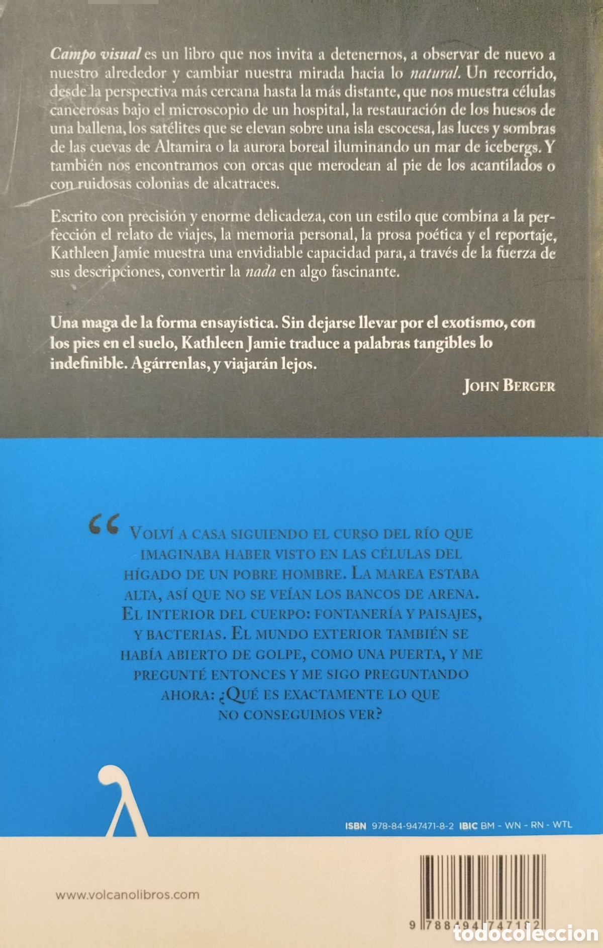 Libros: Campo visual. Kathleen Jamie. Volcano. 2018. - Foto 2