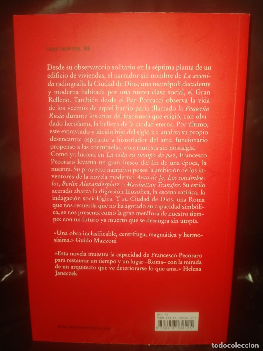 Libros: FRANCESCO PECORARO. LA AVENIDA .PERIF&Eacute;RICA - Foto 2