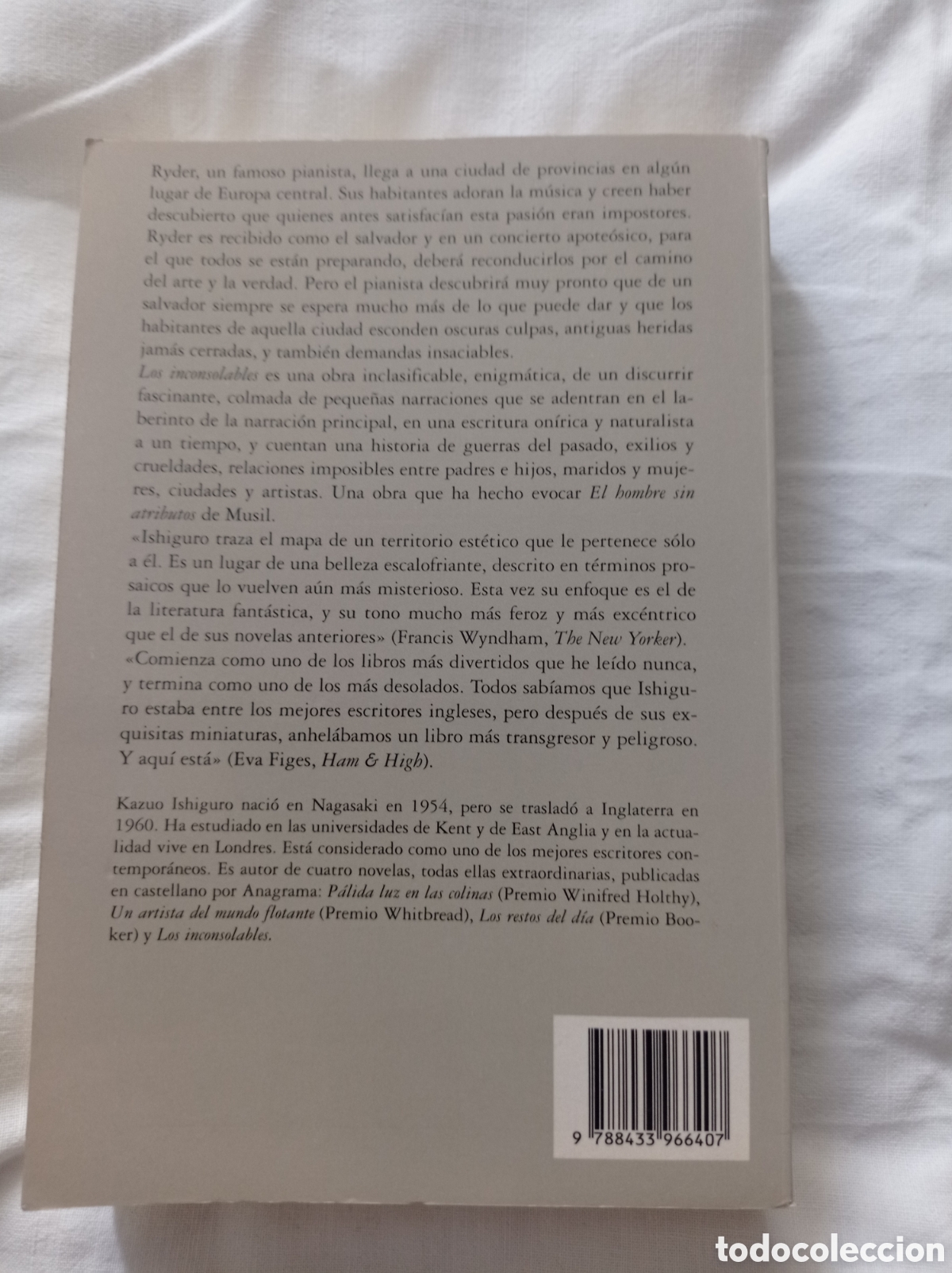 Libros: Kazuo Ishiguro- Los inconsolsbles - Foto 2