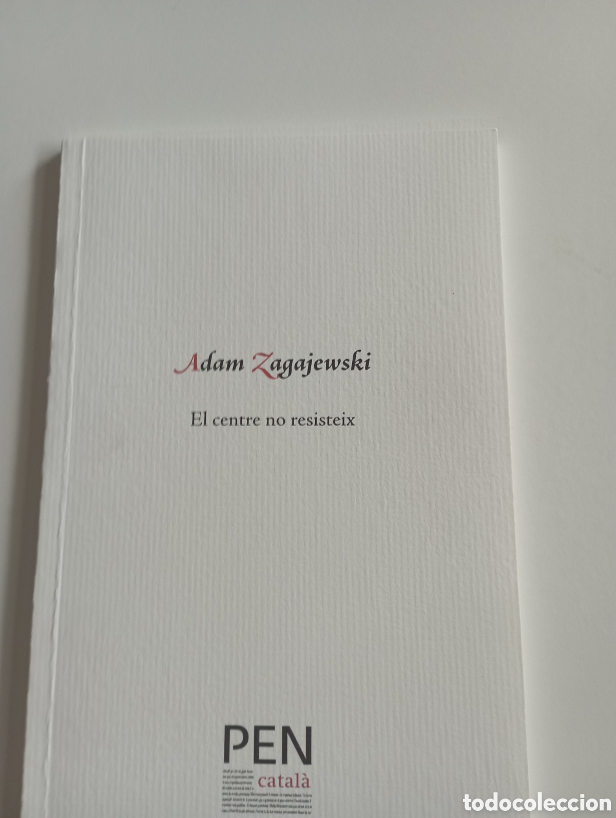 Libros: El Centre no resisteix de Adam Zagajewski - Foto 1