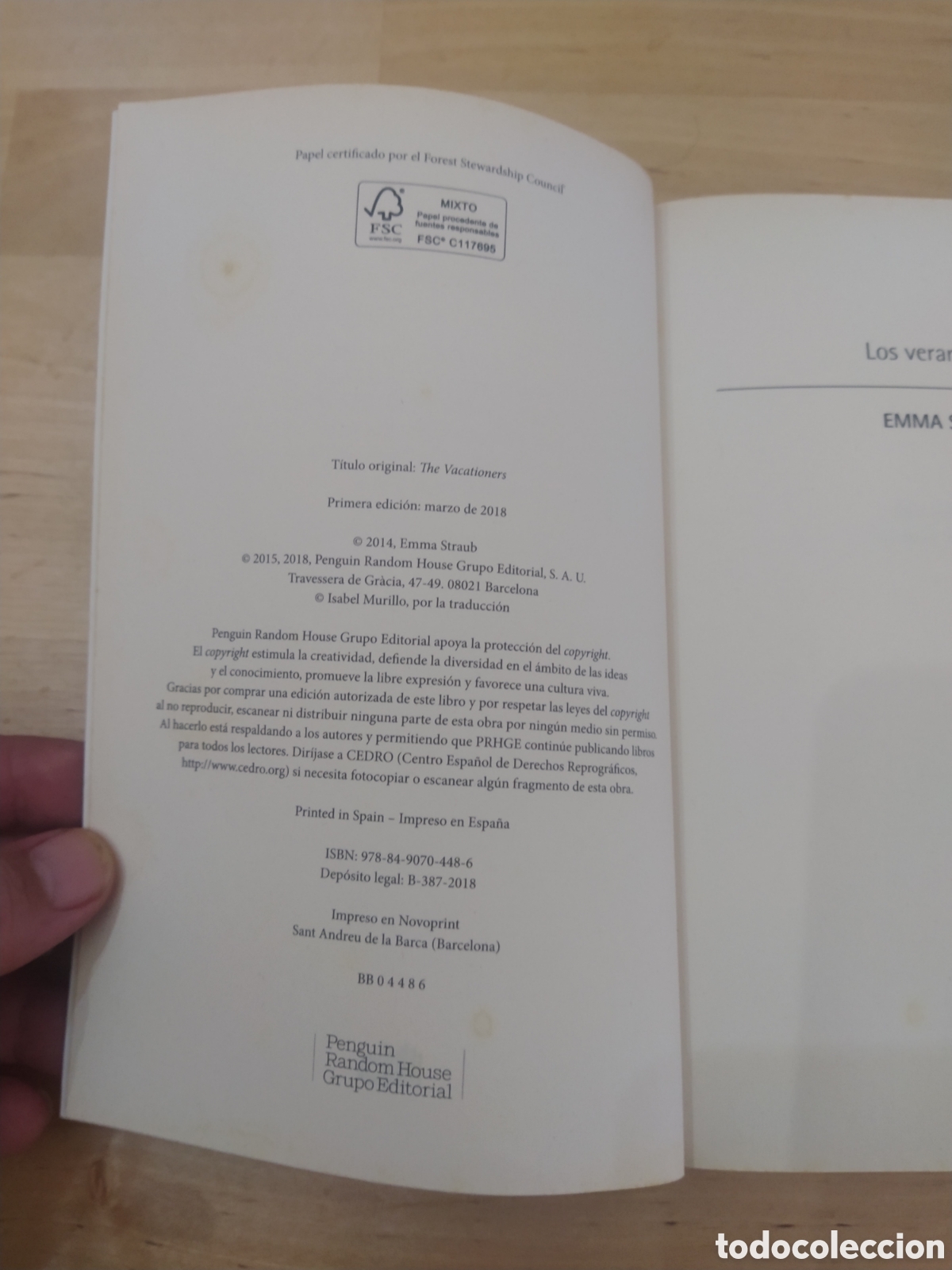 Libros: LOS VERANEANTES - EMMA STRAUB - Foto 3
