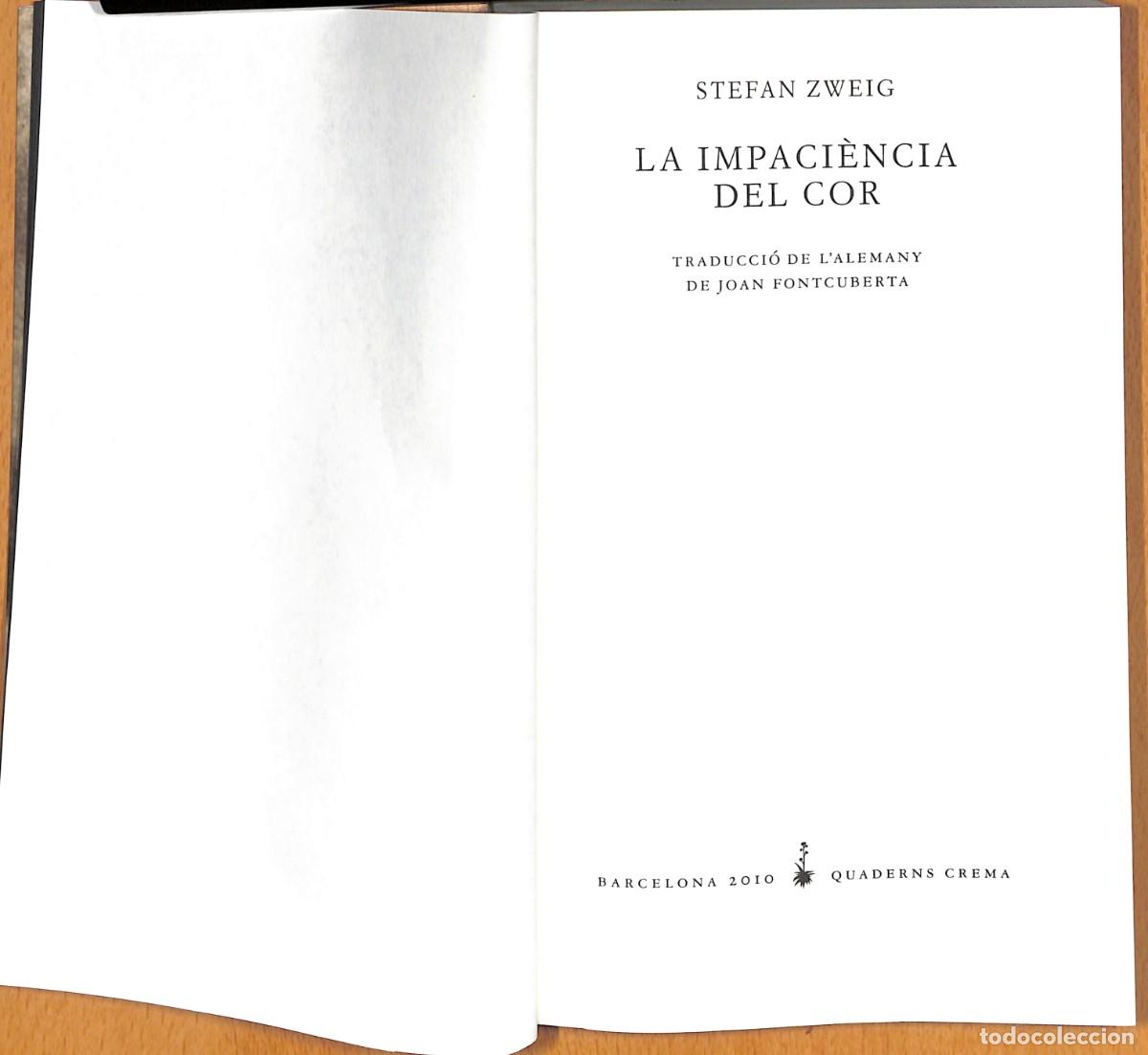 Libros: La impaci&egrave;ncia del cor - Foto 2