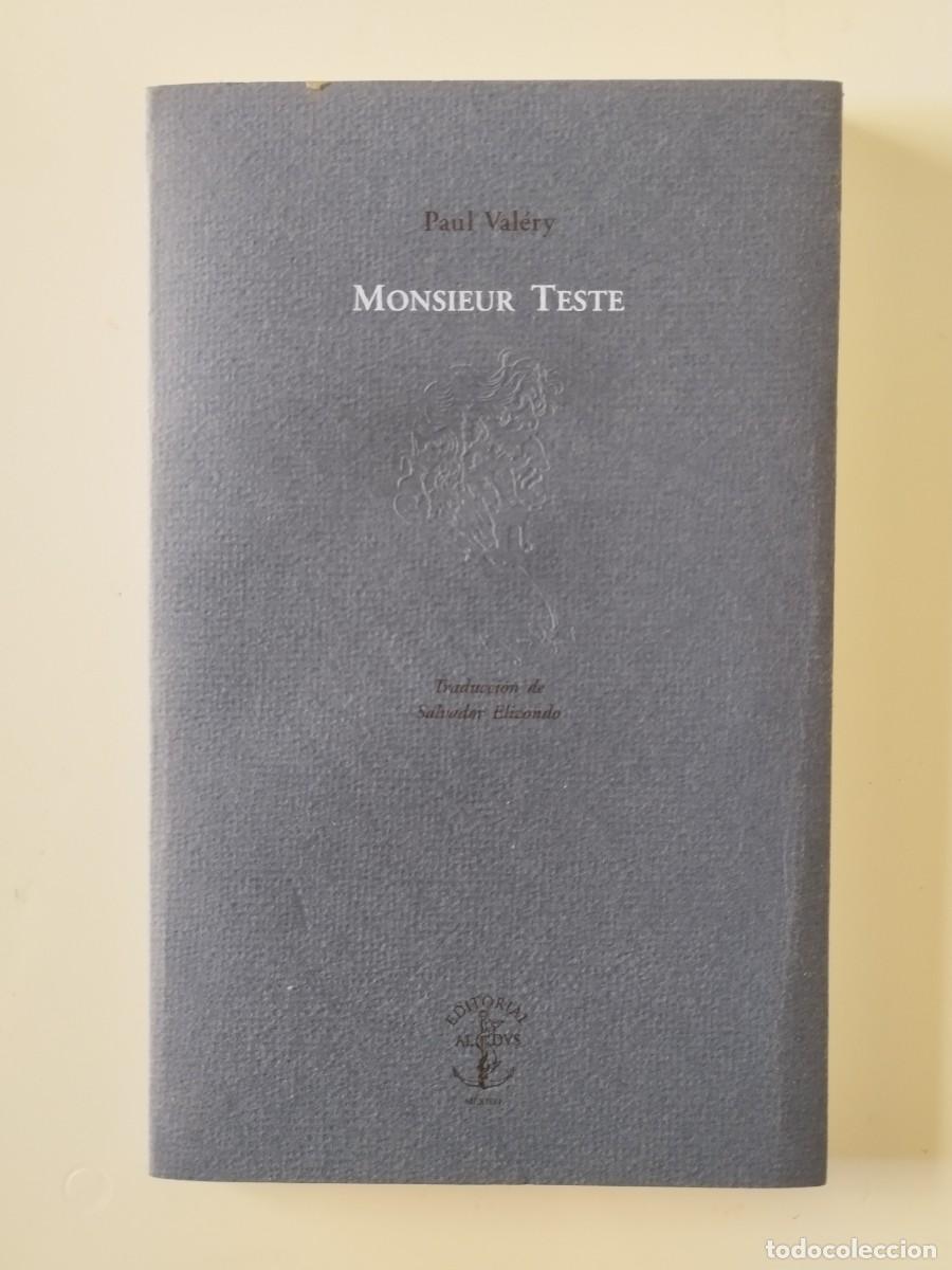 Libros: Paul Val&eacute;ry. Monsieur Teste - Foto 1