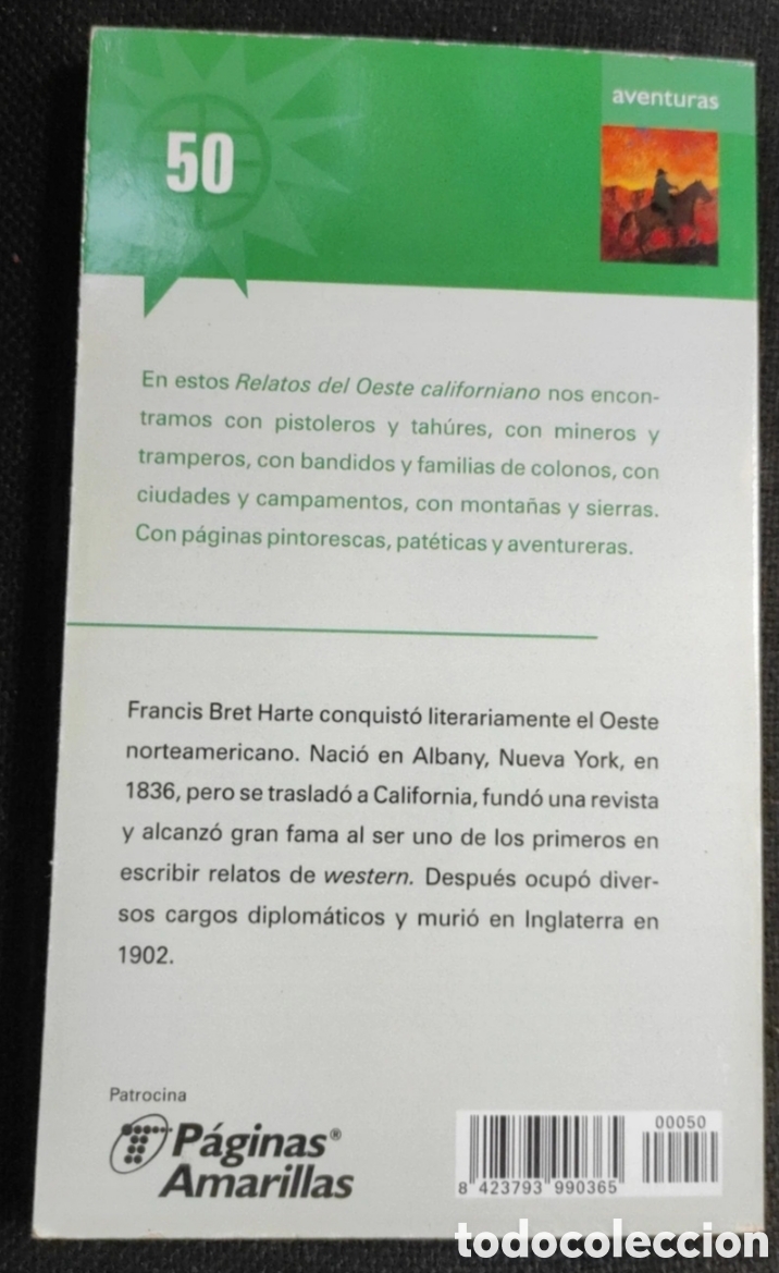 Libros: Libro de lectura - &rdquo;Relatos del oeste californiano&rdquo; - Foto 2