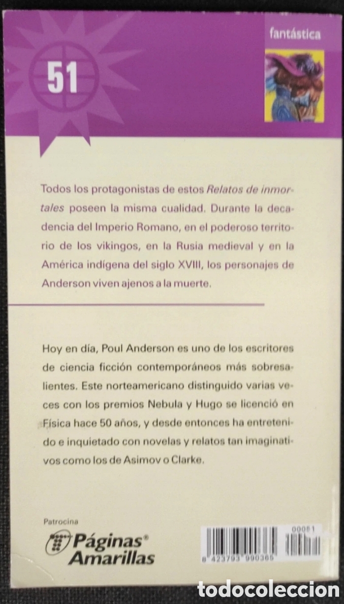 Libros: Libro de lectura - Relatos de inmortales - Foto 2