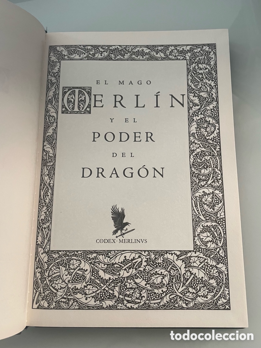 Libros: El mago Merl&iacute;n y el poder del drag&oacute;n. Codex Merlinvs. Las cr&oacute;nicas de excalibur 2021. - Foto 2