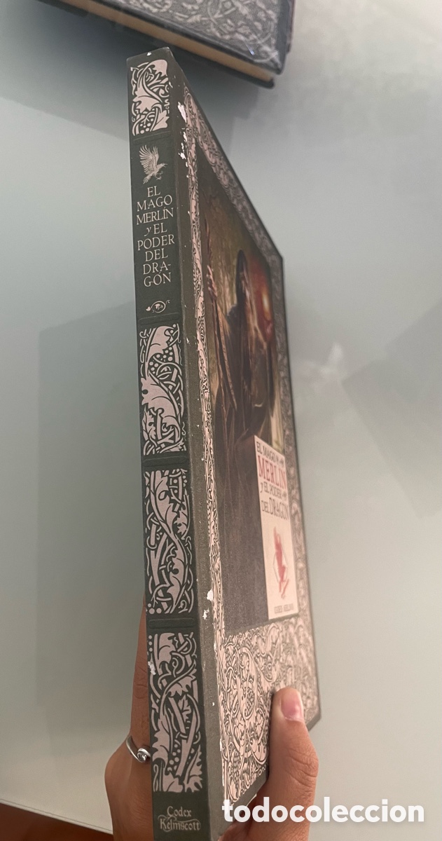 Libros: El mago Merl&iacute;n y el poder del drag&oacute;n. Codex Merlinvs. Las cr&oacute;nicas de excalibur 2021. - Foto 3