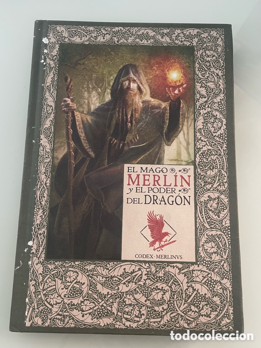 Libros: El mago Merl&iacute;n y el poder del drag&oacute;n. Codex Merlinvs. Las cr&oacute;nicas de excalibur 2021. - Foto 1
