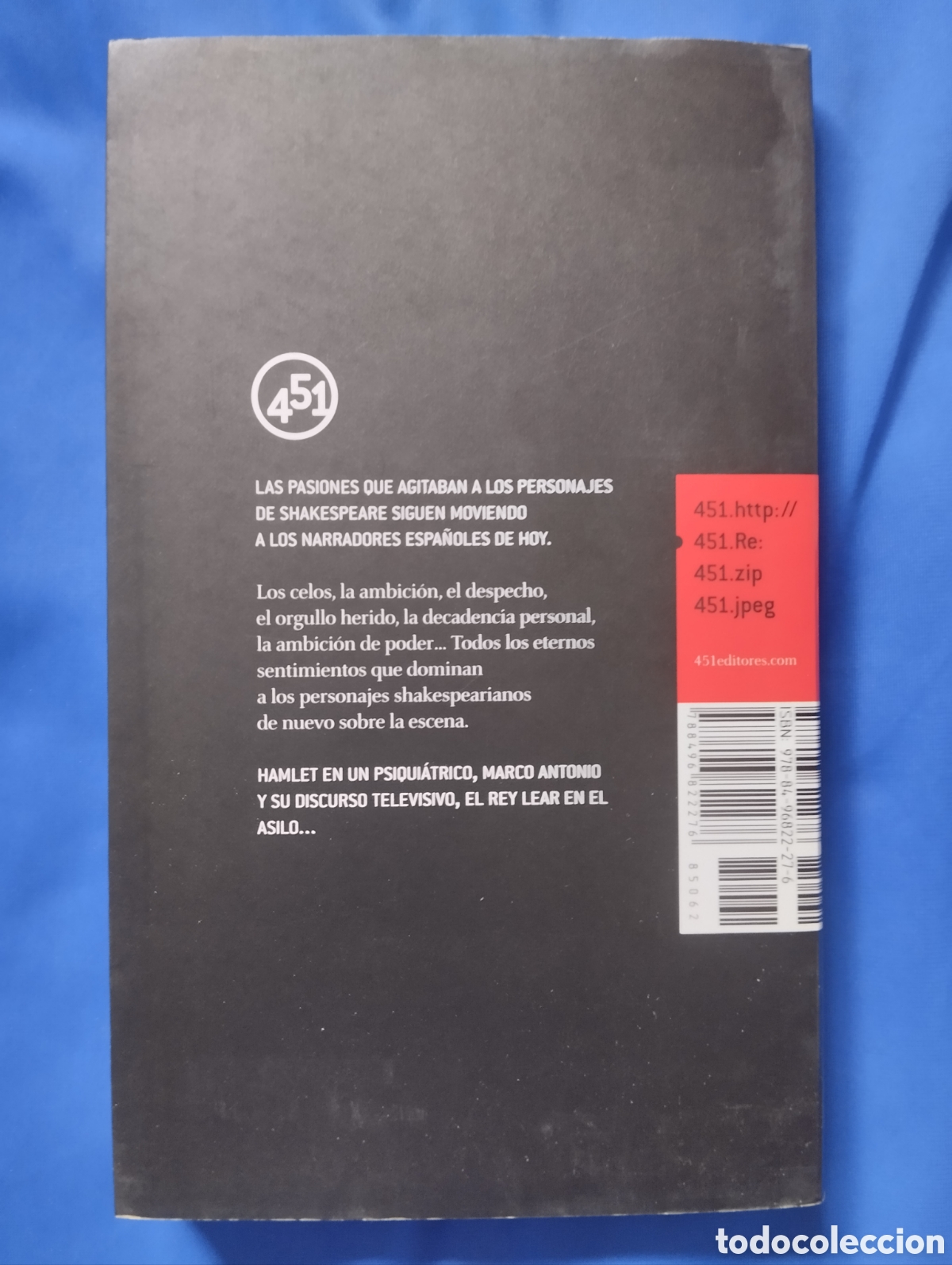 Libros: NUEVO TRAGEDIAS DE SHAKESPEARE. PRIMERA EDICI&Oacute;N. 451 EDITORES - Foto 7
