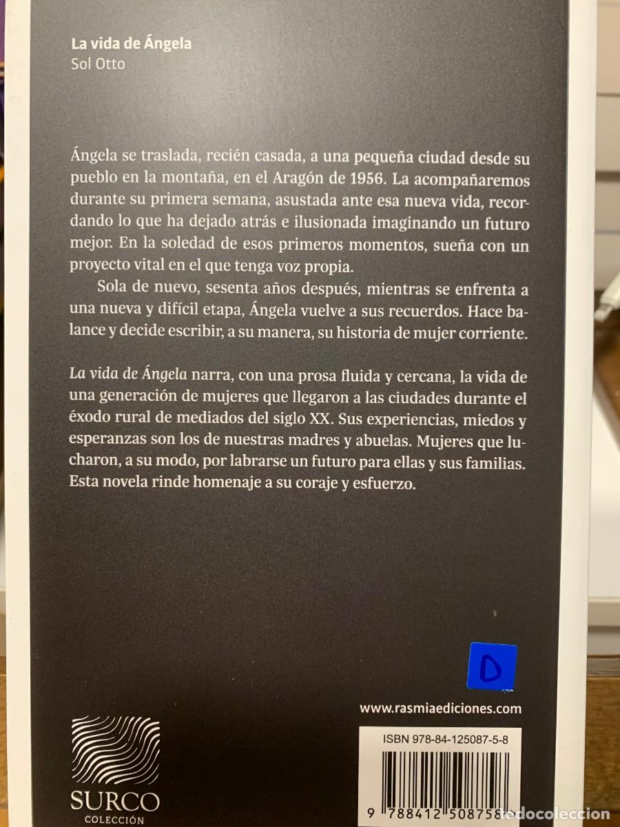 Libros: LA VIDA DE ANGELA, SOL OTTO, RASMIA EDICIONES - Foto 2