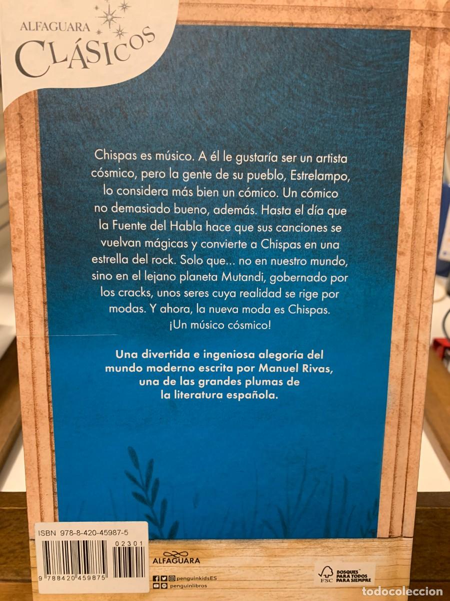 Libros: CHISPAS, MANUEL RIVAS, ALFAGUARA - Foto 2