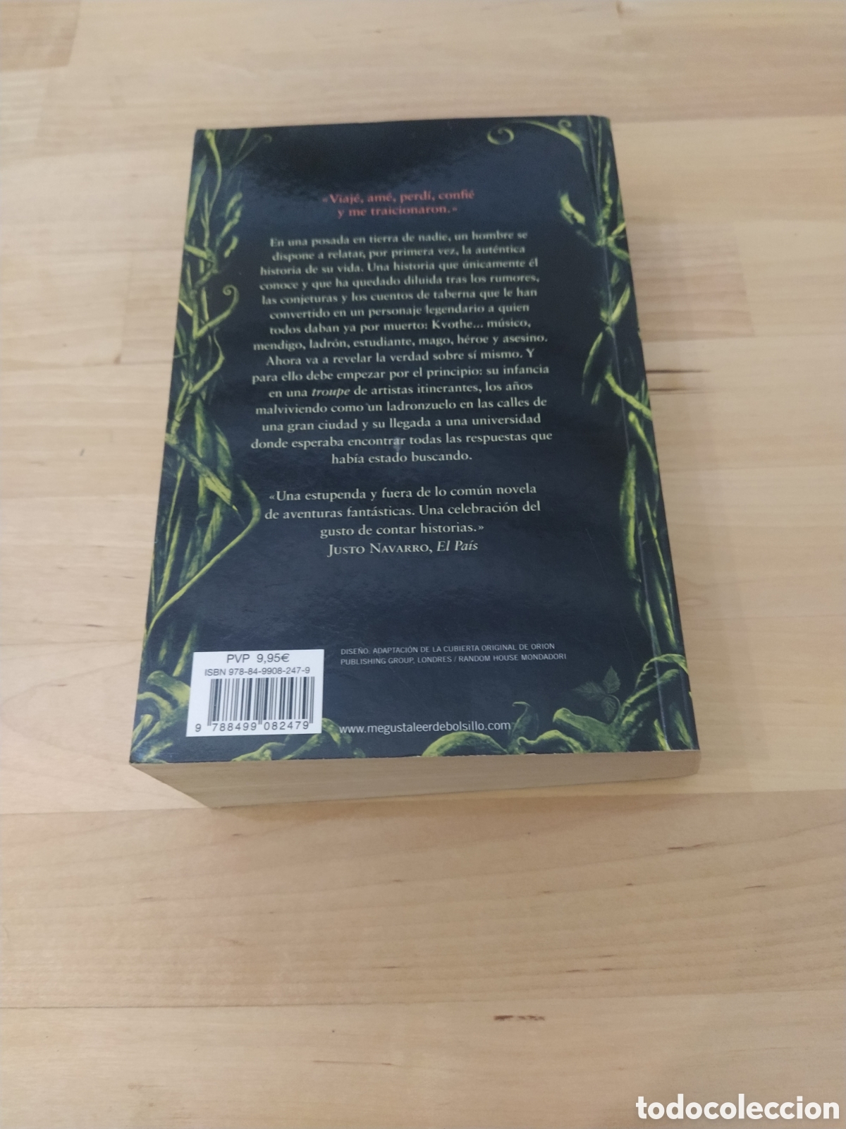 Libros: EL NOMBRE DEL VIENTO - PATRICK ROTHFUSS - Foto 6
