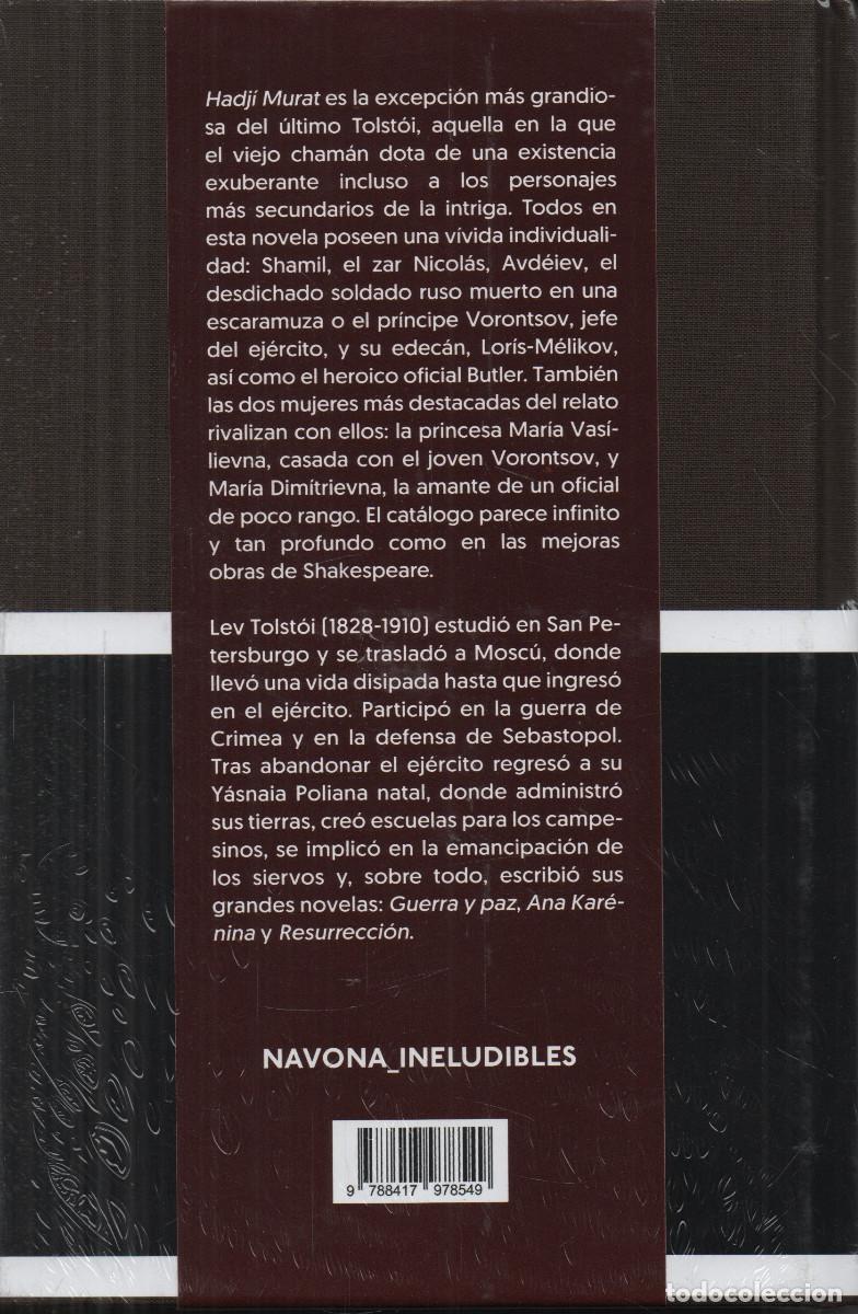 Libros: Hadj&iacute; Murat. Lev Tolst&oacute;i. Navona. 2020. - Foto 2