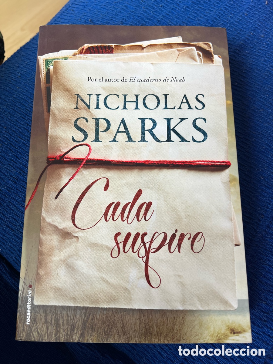 Libros: Nicholas Sparks cada suspiro - Foto 1