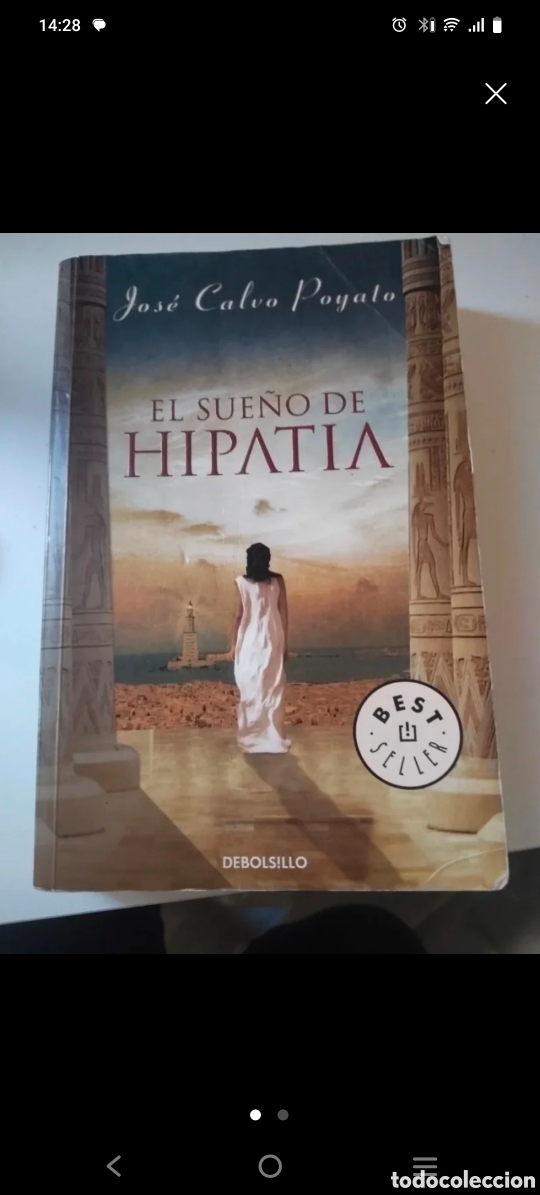 Libros: El sue&ntilde;o de Hipatia Jose Calvo - Foto 1