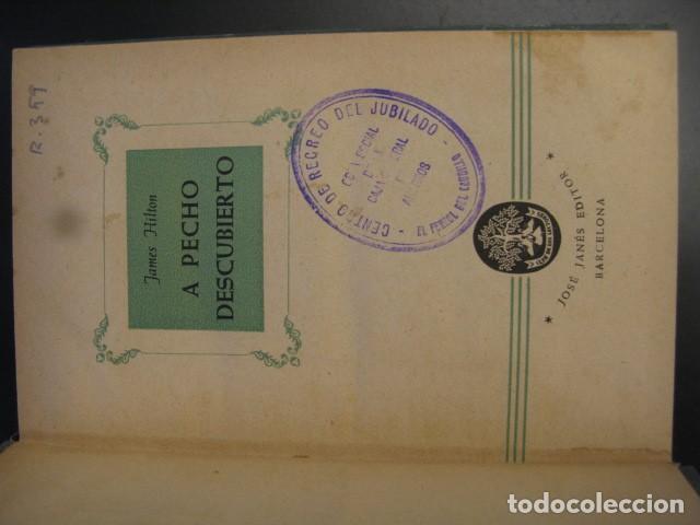 Libros: A PECHO DESCUBIERTO - Hilton,James - Foto 2